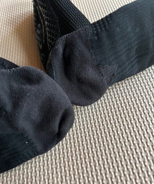 アクティバイタル「フットサポーター プロ ファイブ」かかと部分