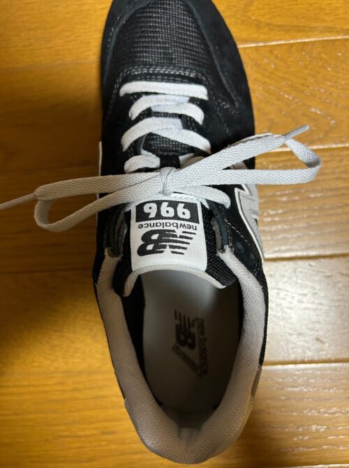 CM996(26㎝)に100cmの靴ヒモ