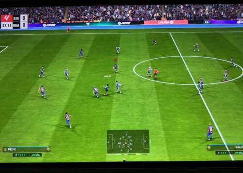 スイッチ2版FC26のゲーム画面