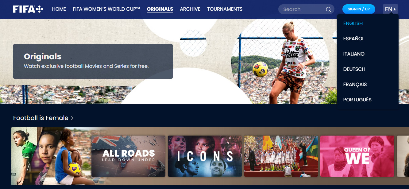 Fifa 23 Sicheres Starten Nicht Möglich FIFA+の視聴方法 ブラウザやアプリで無料視聴可能